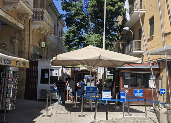 Gājēju Ledra Street Checkpoint Nikosijā