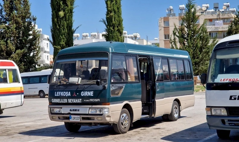 Autobus i dolmuş w Północnym Cyprze