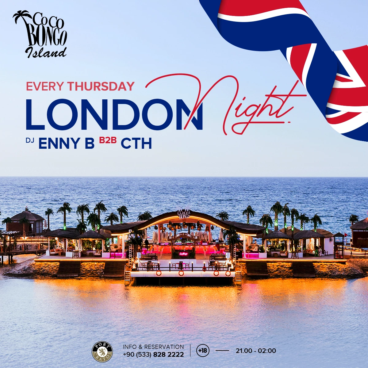 LONDON NIGHT - COCO BONGO ISLAND