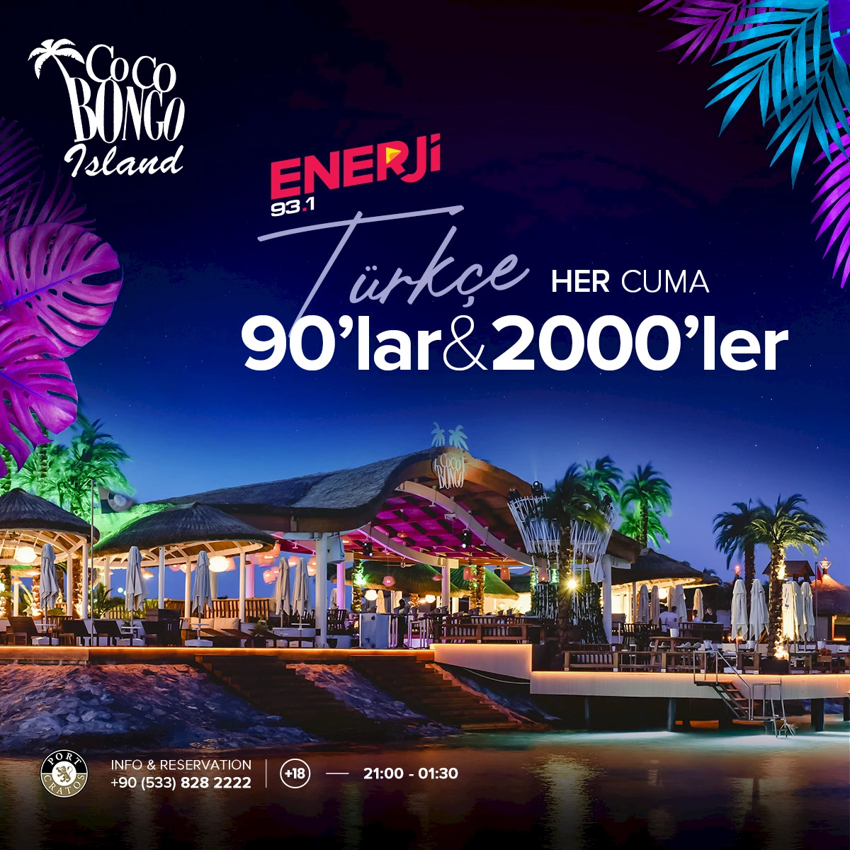 90'LAR 00'LER TÜRKÇE - COCO BONGO ISLAND