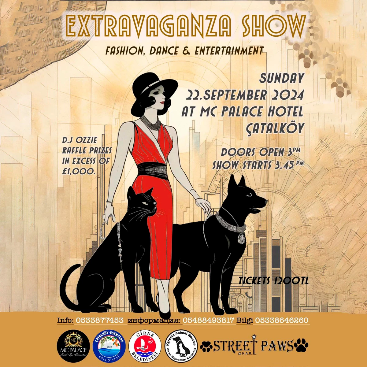 Extravaganza Show to benefit the Street Paws dog shelter