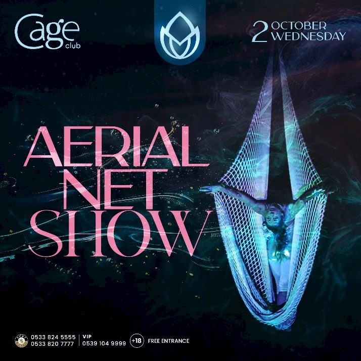 AERIAL NET SHOW - CAGE CLUB