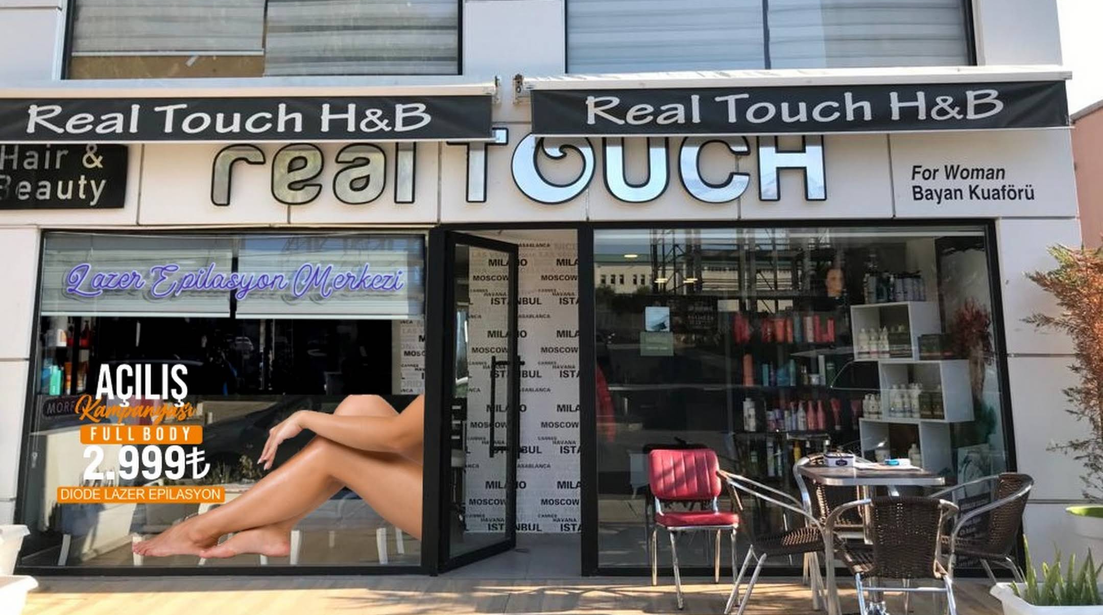 Real Touch Hair&Beauty Lazer Epilasyon