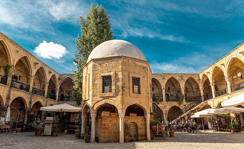 Inner courtyard of Büyük Han