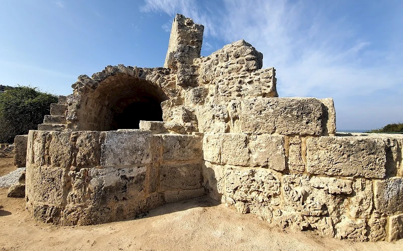 Kirchen der archäologischen Stätte Afendrika auf Karpas