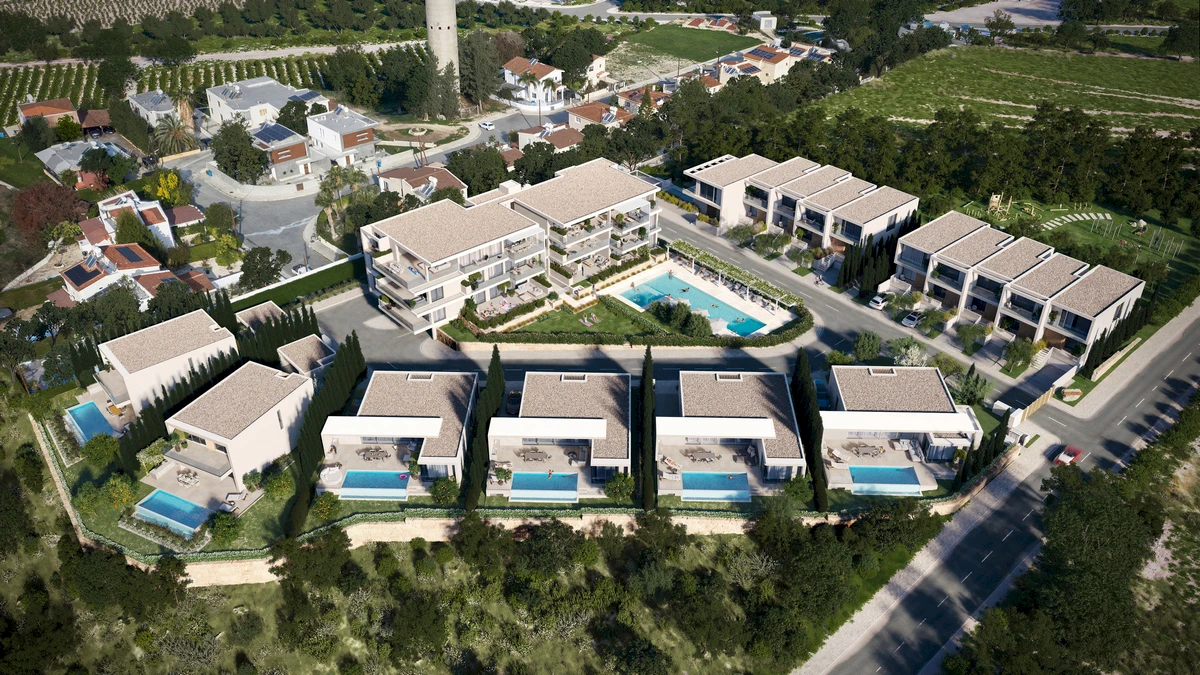 Appartements und Villen in Paphos, Geroskipou, TREE'S