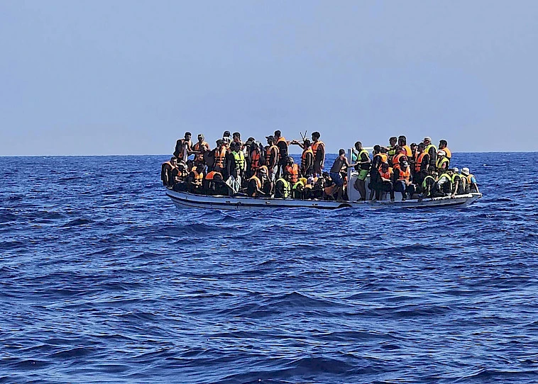 Μετανάστες στις ακτές της Κύπρου