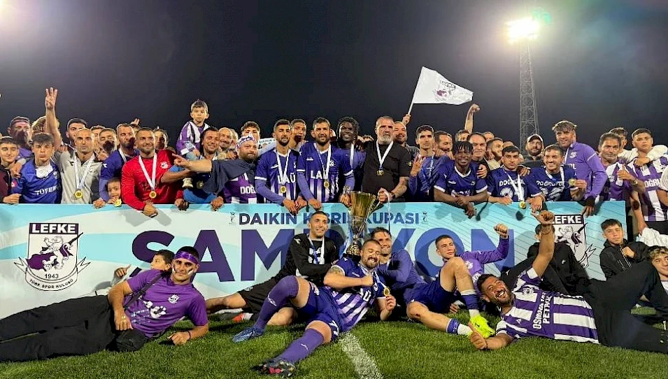 Fußballverein Lefke gewinnt den Zypern-Pokal