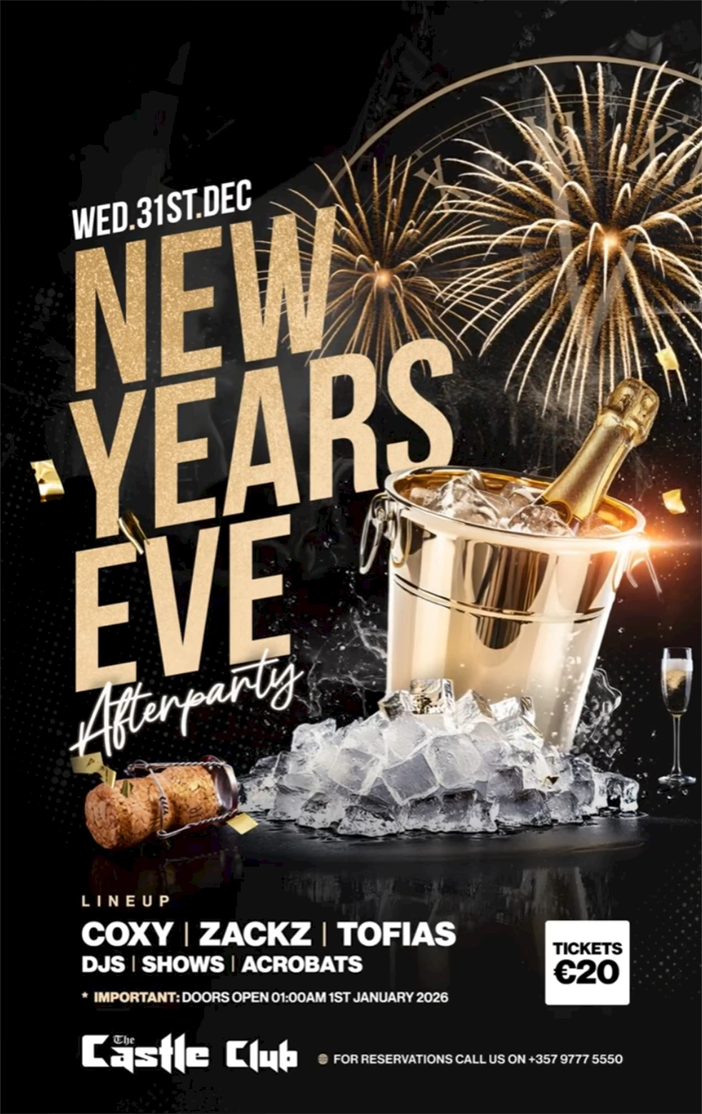 Ayia Napa New Year Party