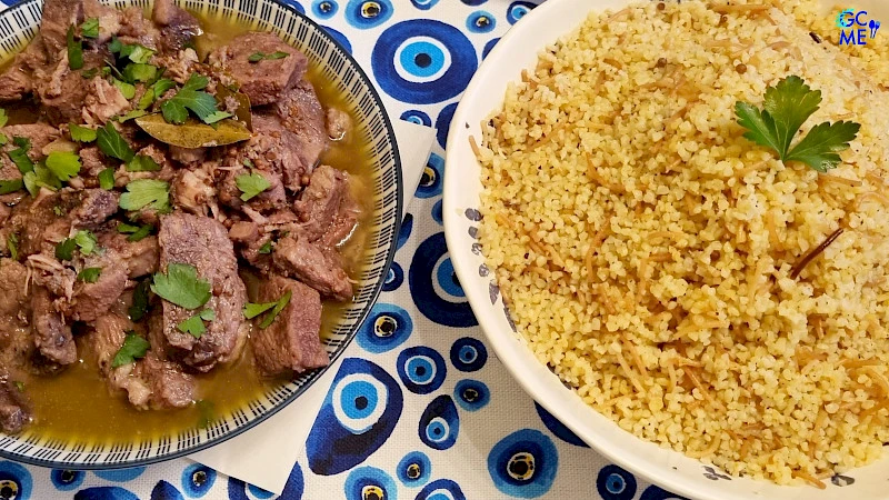 Afelia Cypriot style