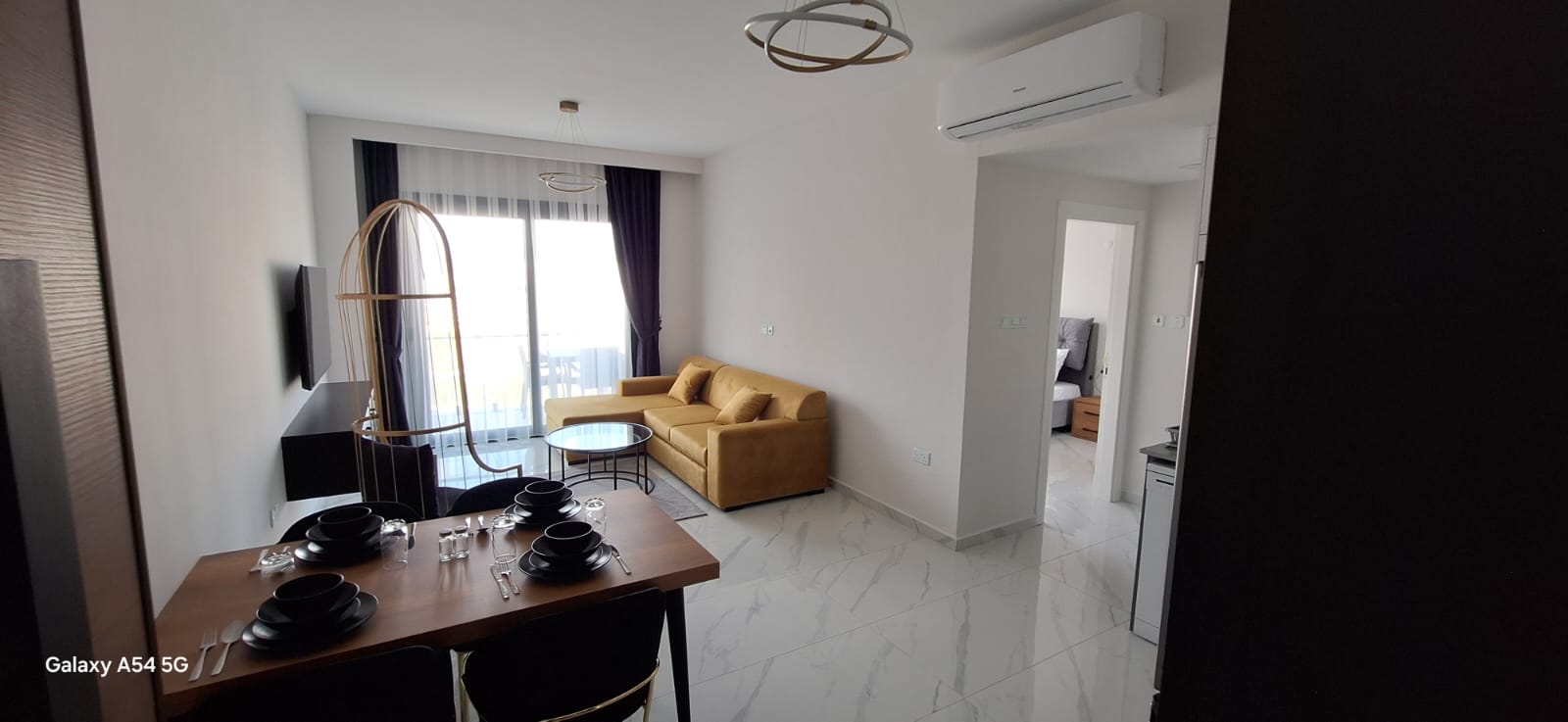 Design-Wohnung 1+1 – Riverside Life Residence, Iskele