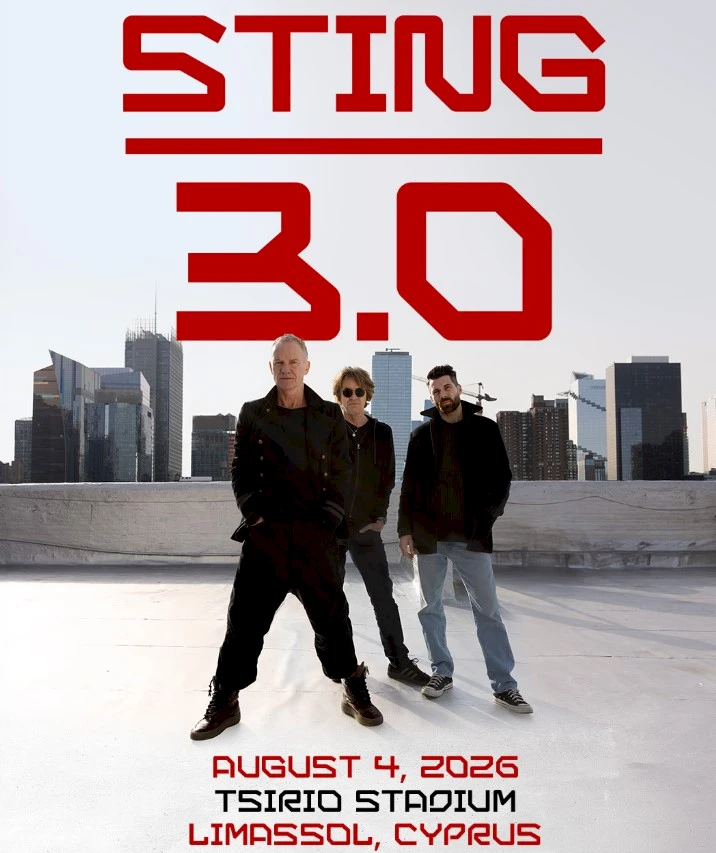 STING 3.0 WORLD TOUR - LIVE IN CYPRUS