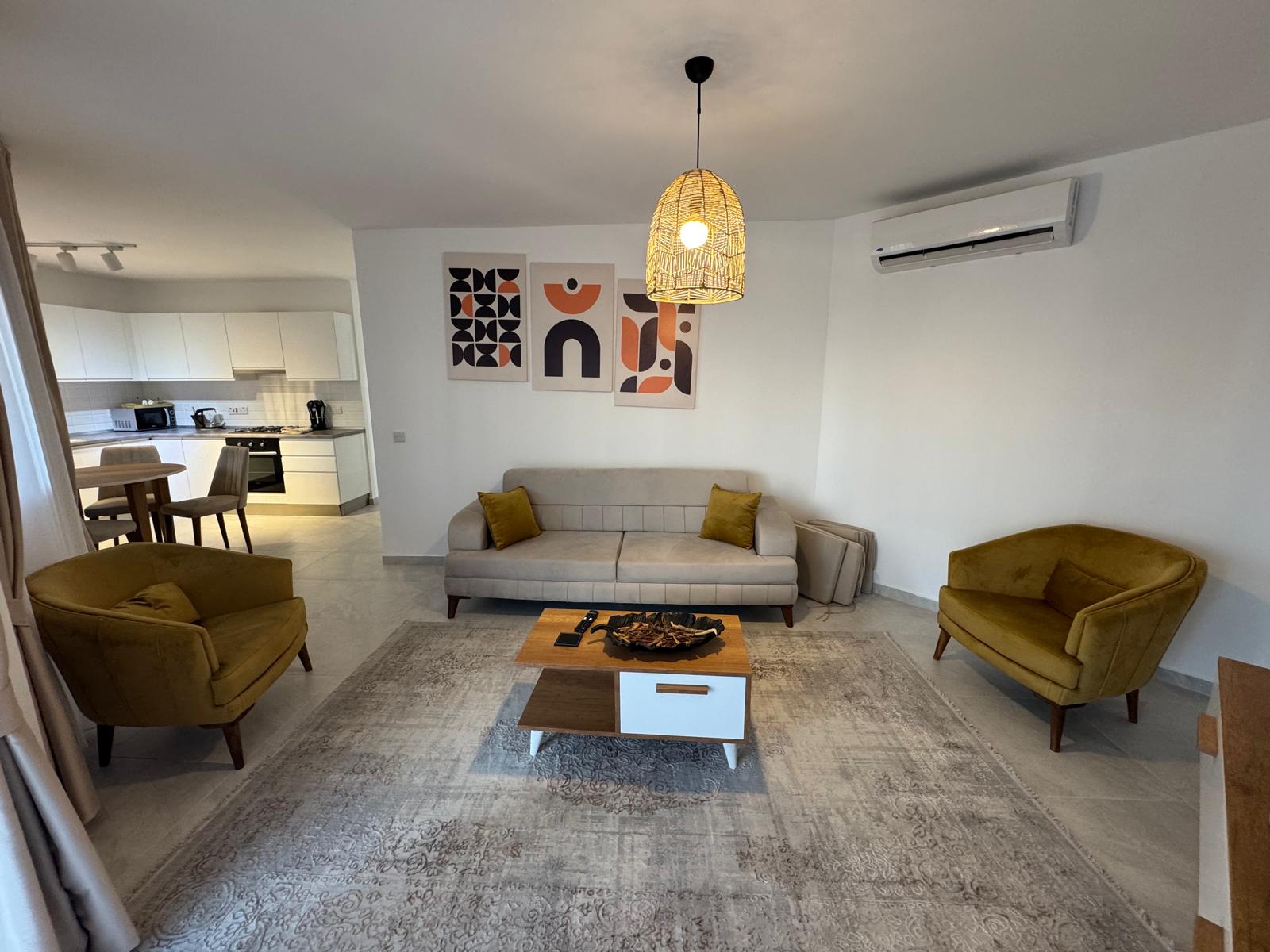1+1 Apartament w Thalassa Beach Resort — Bafra (Pierwsza Linia Brzegowa)
