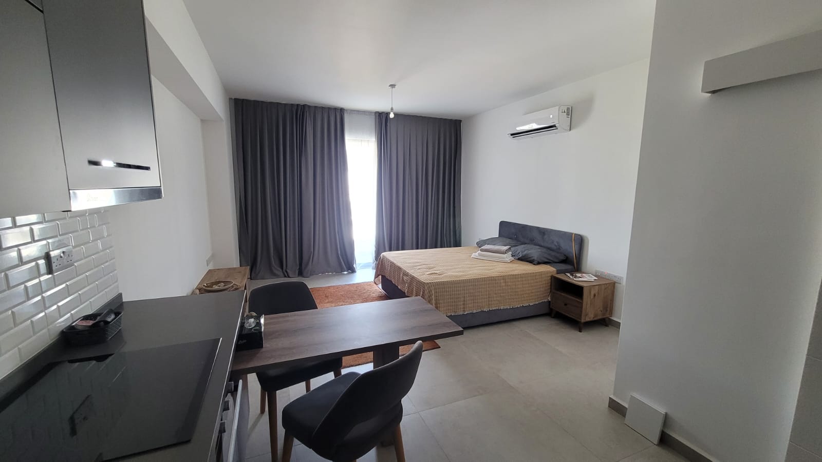 Penthouse typu studio z tarasem na dachu — Deja Blue Eco-Wellness Resort, Bahçeli