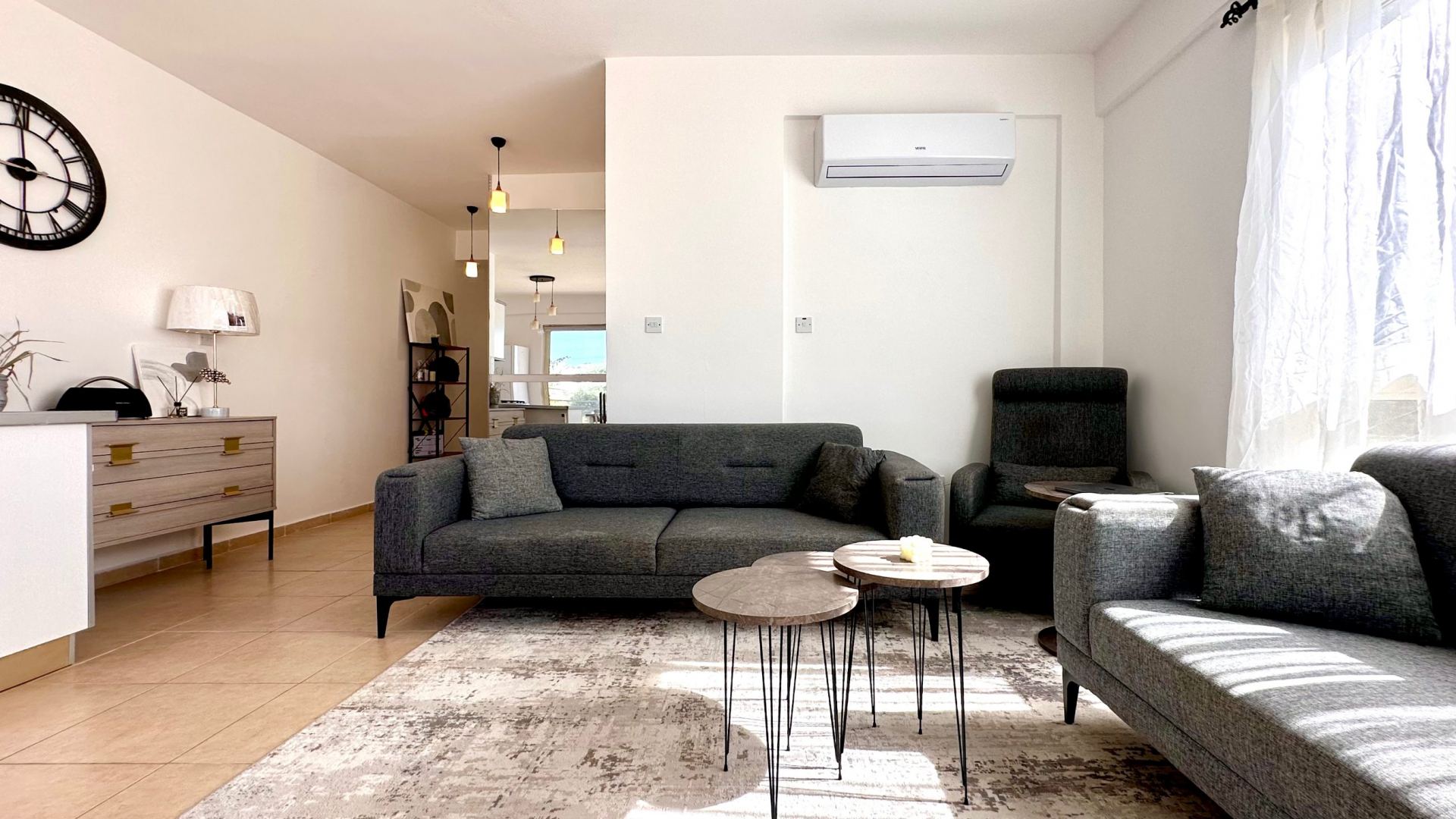 2+1 Erdgeschosswohnung Turtle Bay Village | Esentepe