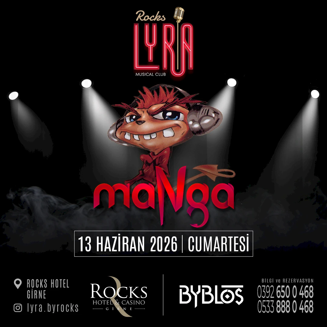 Συναυλία maNga στο Rocks LYRA