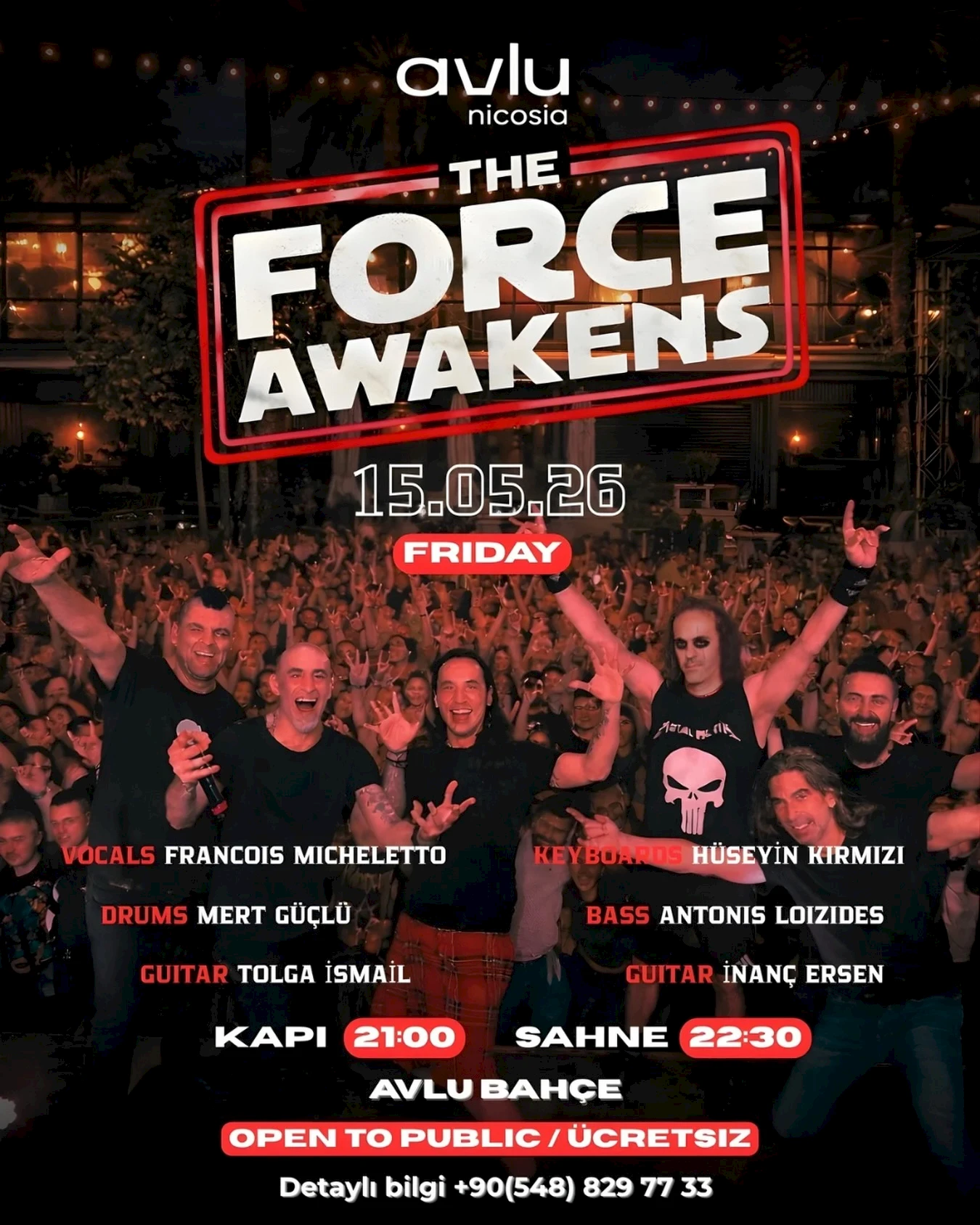 Rock drive: Οι The Force Awakens στο Avlu