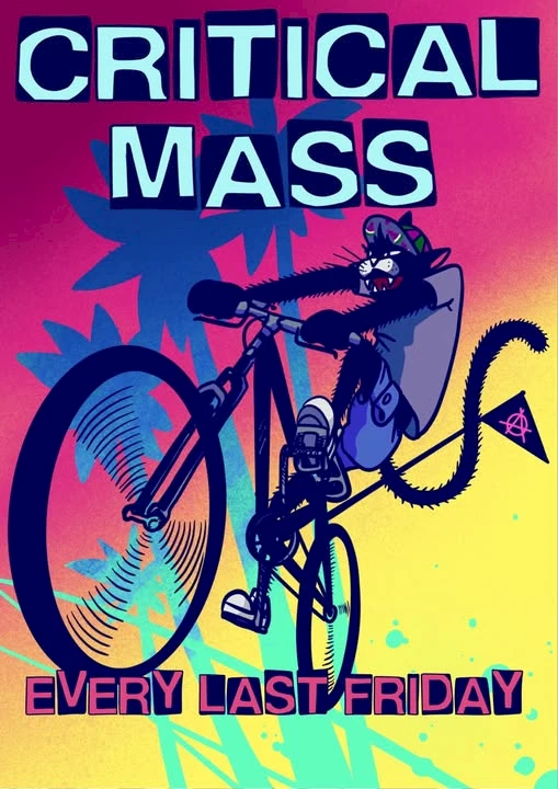Przejazd rowerowy Critical Mass Limassol